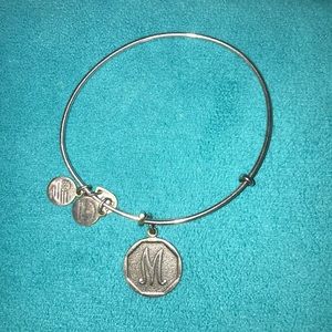 Alex and Ani “M” charm bangle